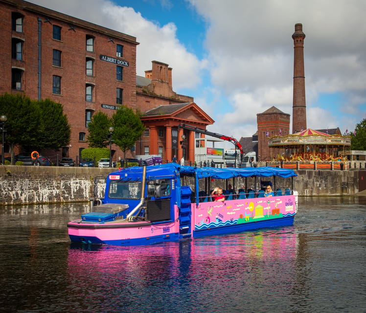 Liverpool: Amphibious Tour and Royal Albert Dock Splashdown - Starting at Royal Albert Dock’s Salthouse Quay