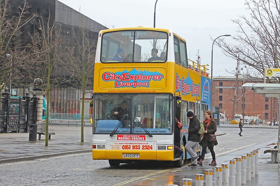 Liverpool City Explorer 24 hour hop-on hop-off Bus Tour - Albert Dock and Pier Head