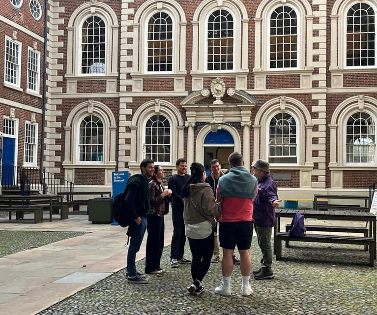 Liverpool: Heritage, History & Culture Guided Walking Tour - Exchange Flags and the Town Hall story