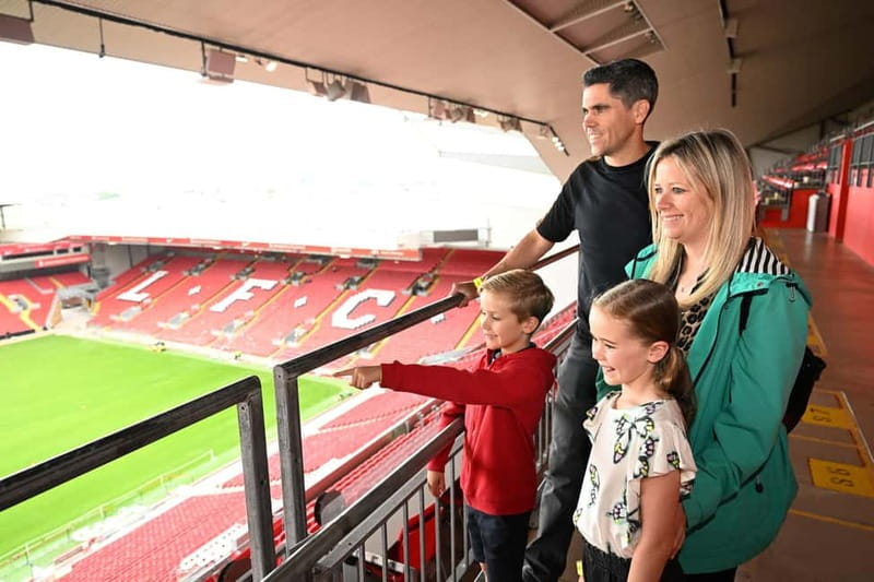 Liverpool: Liverpool Football Club Museum and Stadium Tour - The press room, dugouts, and working side of football