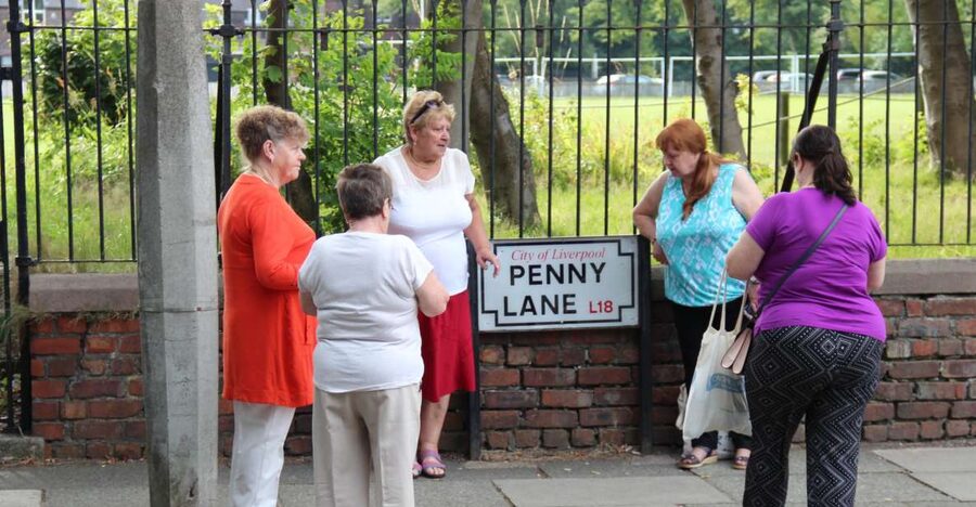 Liverpool: Private Beatles Tour - Penny Lane and the song behind the street