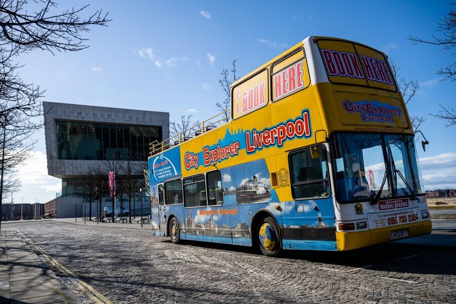 Liverpool: River Cruise and Hop-On Hop-Off Bus Tour - Take the bus from Pier Head