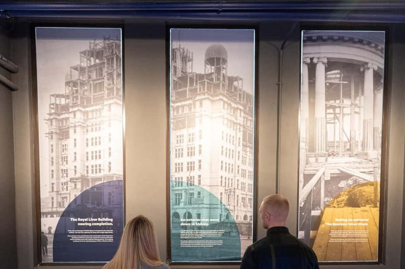Liverpool: Royal Liver Building 360° Tower Tour - The final 35 stairs to the 15th floor