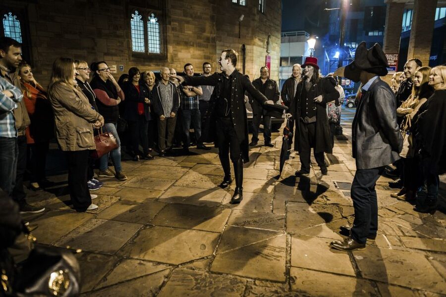 Liverpool: Theatrical History Tour and The Dead House - How the theatrical style affects the experience