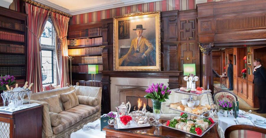 London: Afternoon Tea at The Milestone with Champagne Option - Entering a London hotel dating to 1689