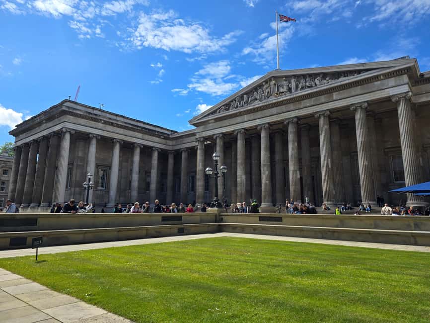 London: British Museum Guided Tour with Priority Entrance - Starting beneath the British Museum’s glass roof