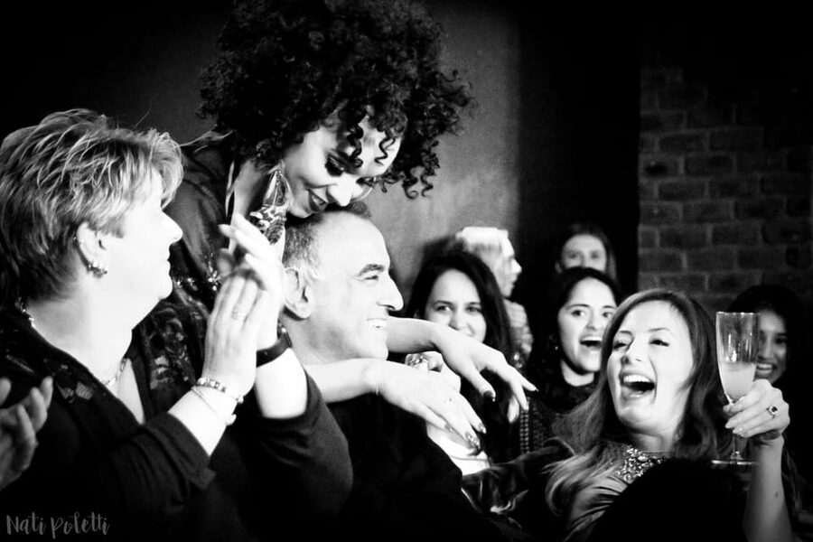 London: Burlesque Cabaret Show in the West End - Seating, sightlines, and the show in the round