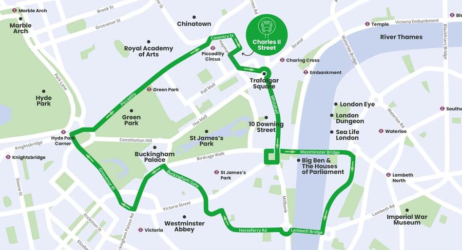 London: Children's Open Top Bus Tour - Key points for families