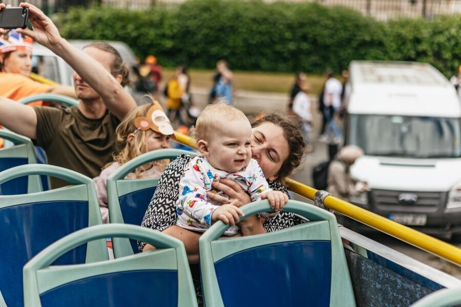 London: Children's Open Top Bus Tour - The London Eye, Big Ben, and Parliament