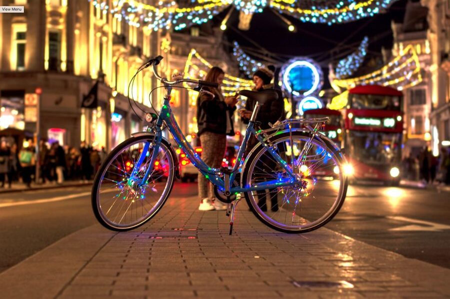 London Christmas Lights Bike Tour - Why a bicycle works for London’s Christmas lights