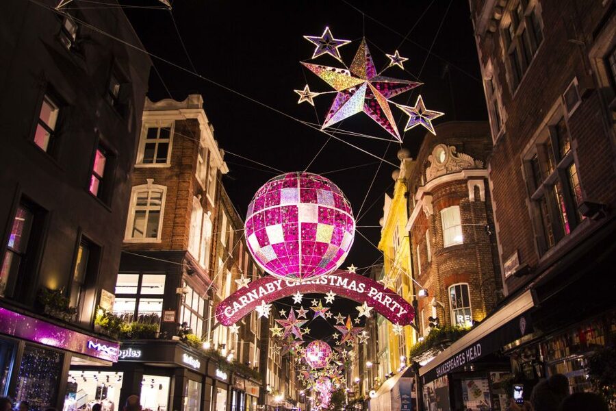 London Christmas Lights Bike Tour - Starting at 74 Kennington Road