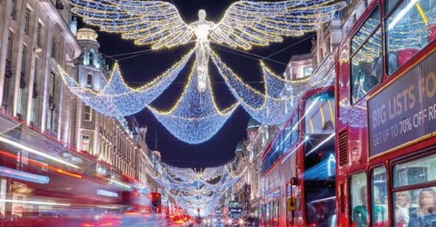London: Christmas Lights Nighttime Bus Tour with Live Guide - Timing, meeting points, and practical details