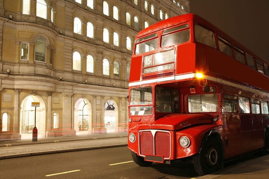 London: Christmas Lights Tour by Vintage Double-Decker Bus - Regent Street: grander decorations and route uncertainty