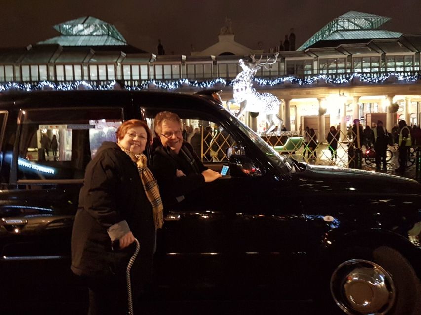 London: Christmas Lights Tour in a Black Cab - Setting out from your central London hotel
