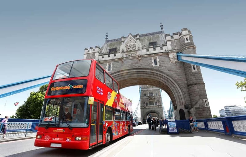 London: City Sights Hop-On Hop-Off Bus & Bookable Extras - London in one sweep from the open top