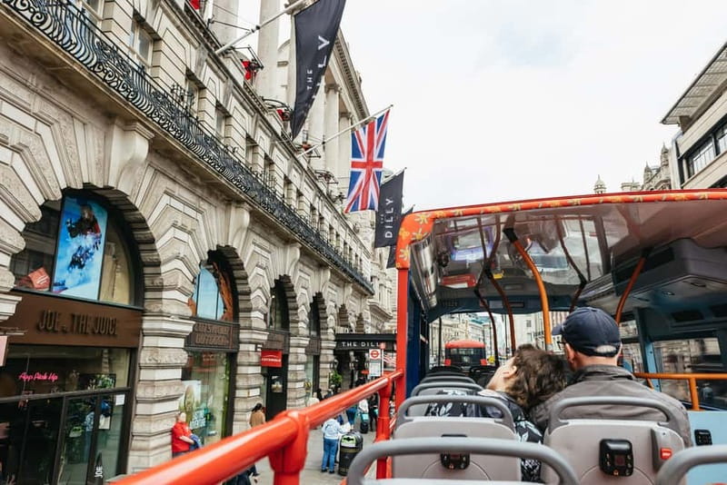 London: City Sights Hop-On Hop-Off Bus & Bookable Extras - The blue route through Kensington