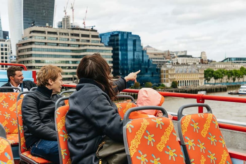 London: City Sights Hop-On Hop-Off Bus & Bookable Extras - What the Thames cruise adds