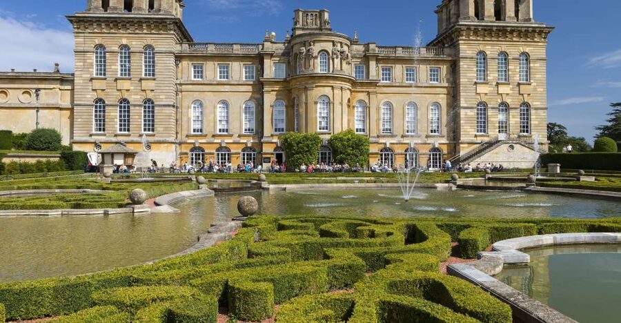 London: Cream Tea at Blenheim Palace & the Cotswolds Tour - Entering Blenheim Palace