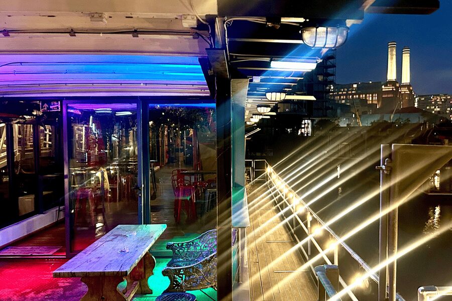 London: Dark Comedy on Iconic Battersea Barge - Comedy below deck on the Battersea Barge