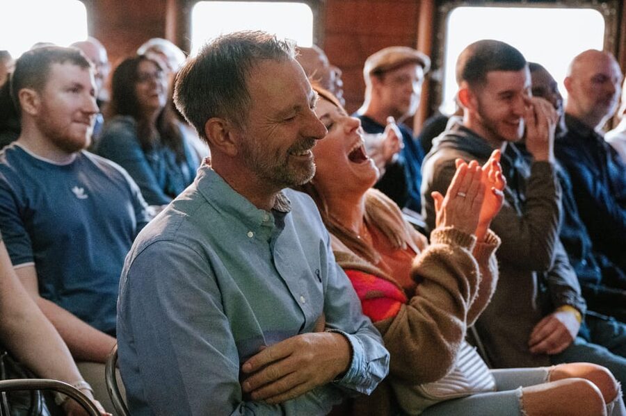 London: Dark Comedy on Iconic Battersea Barge - What the 150-minute show feels like