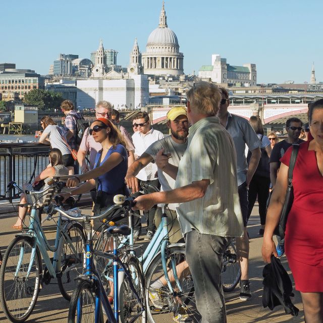 London: East London Town 3.5-Hour Bike Tour - Tobacco Dock and the changing Docklands
