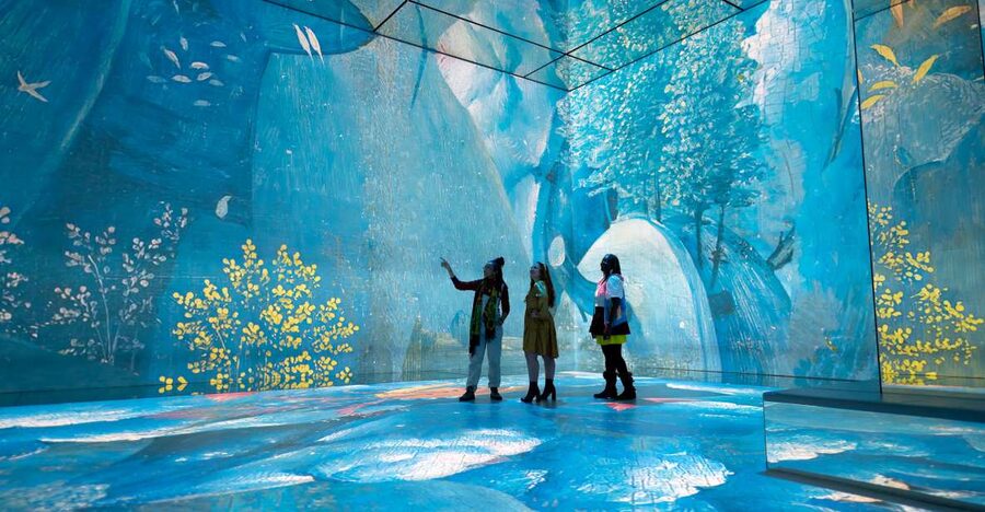 London: Entry Ticket to Frameless Immersive Art Experience - Four galleries and 42 works to explore