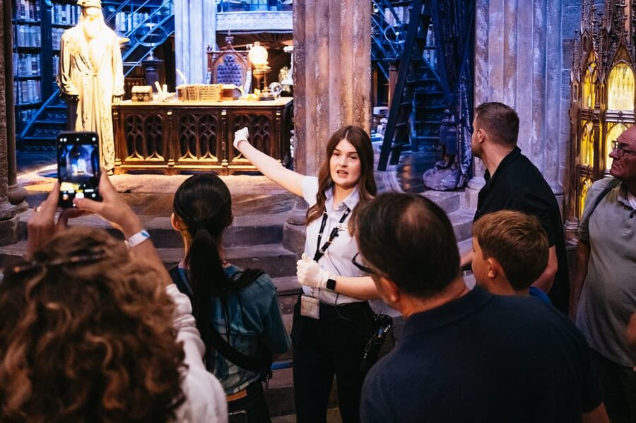 London: Fully-Guided Making of Harry Potter Tour - Entering the studio and the Great Hall