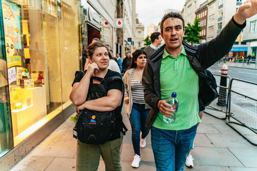 London: Ghastly Ghosts 2-Hour Walking Tour - The Royal Exchange and stories beneath the business district