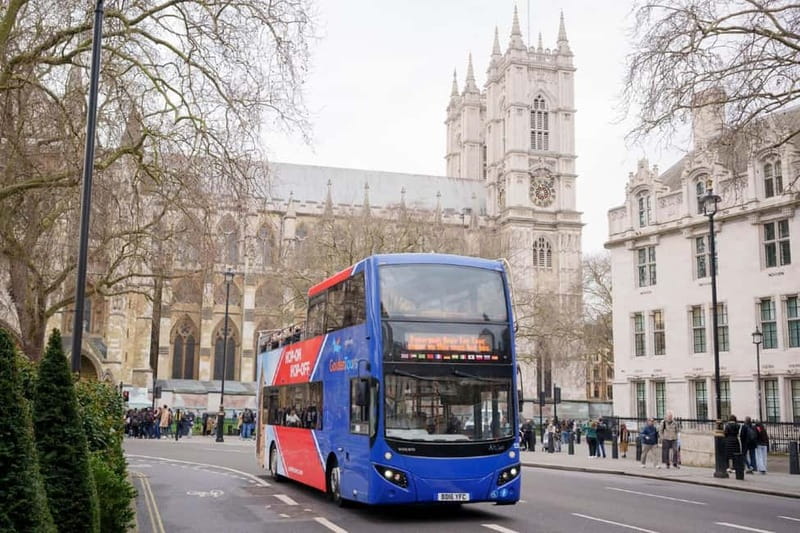 London: Golden Tours Gray Line Hop-on Hop-off Bus Tour - Blue Route: London’s classic central circuit