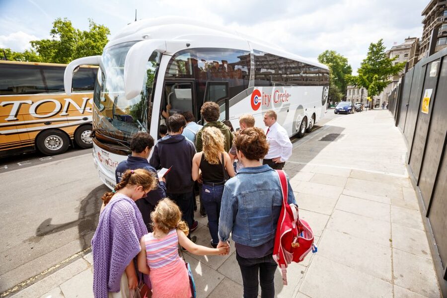 London: Guided Harry Potter Coach Tour of Locations - The Millennium Bridge and landmark views