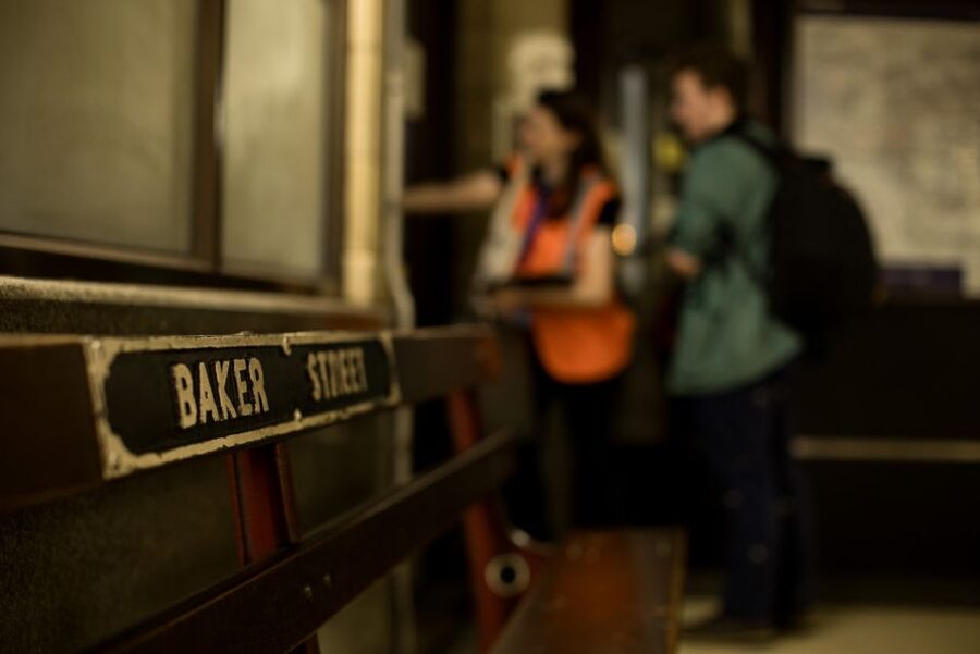 London: Hidden Baker Street Tube Station Tour - Closed platforms and corridors last used decades ago