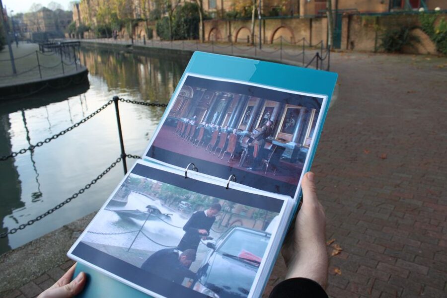London: James Bond Filming Locations Bus Tour - The World Is Not Enough and a very wet London moment