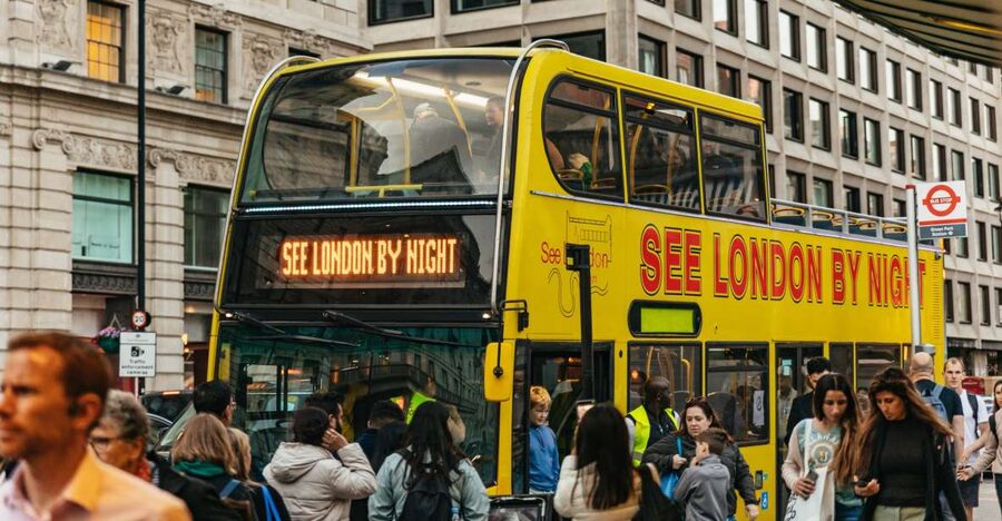 London: London by Night Sightseeing Open-Top Bus Tour - Westminster Abbey, Big Ben, and Parliament