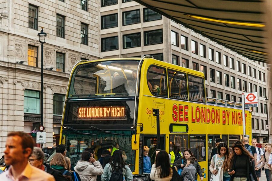 London: London by Night Sightseeing Open-Top Bus Tour - Getting the best seat and clearest view