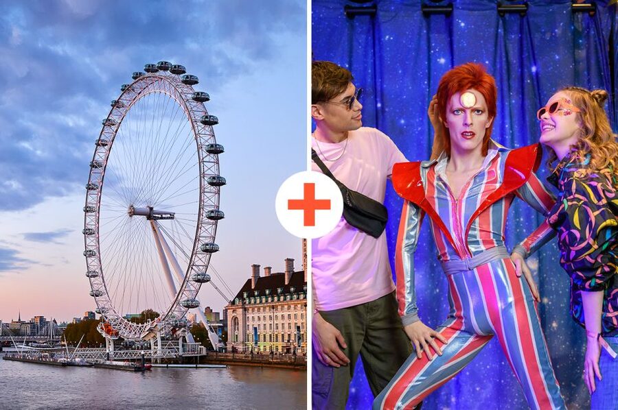 London: London Eye and Madame Tussauds Combo Ticket - What kind of day should you expect?
