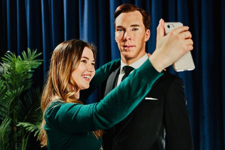 London: Madame Tussauds London - Celebrity rooms and the red-carpet party