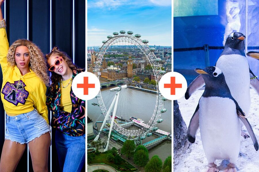 London: Madame Tussauds, London Eye & SEA LIFE Combo Ticket - SEA LIFE London across 14 themed zones
