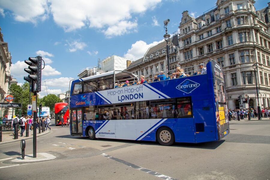 London: Panoramic Open-Top Bus Tour - Tower Bridge and the wider city view