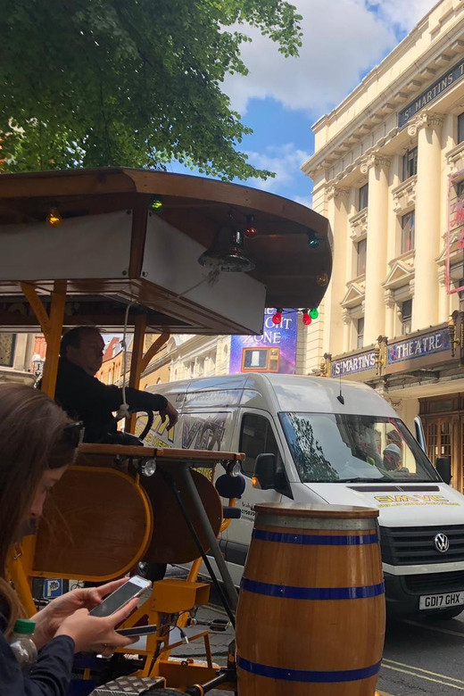 London: Piccadilly and Soho Beer Bike Tour - What the London beer bike experience is really like