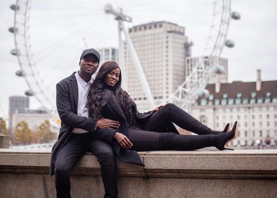 London: Private Photoshoot with Video Clip Option - How the 30 to 60 minutes are used