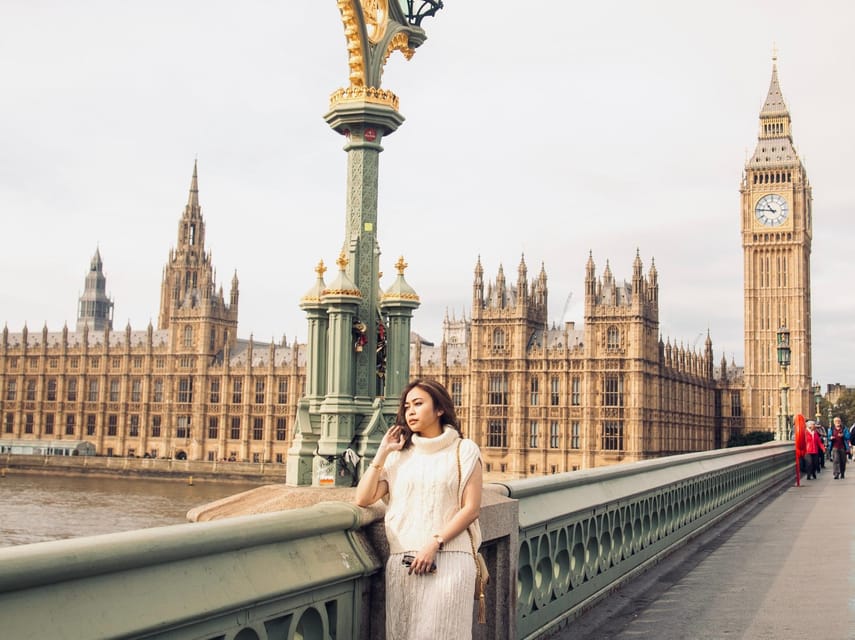 London: Private Photoshoot with Video Clip Option - Timing, weather, and practical planning