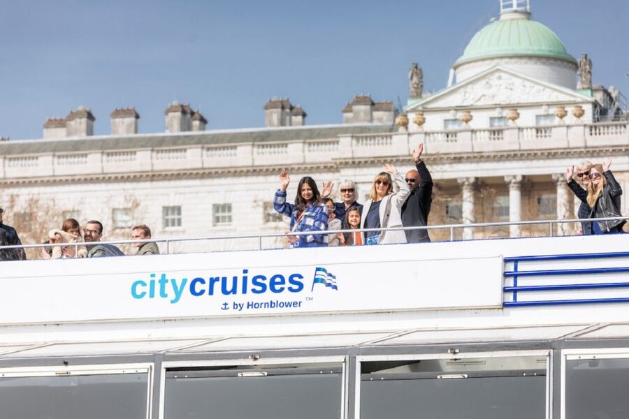 London: River Thames Hop-On Hop-Off Sightseeing Cruise - HMS Belfast, The Shard, and Tower Pier