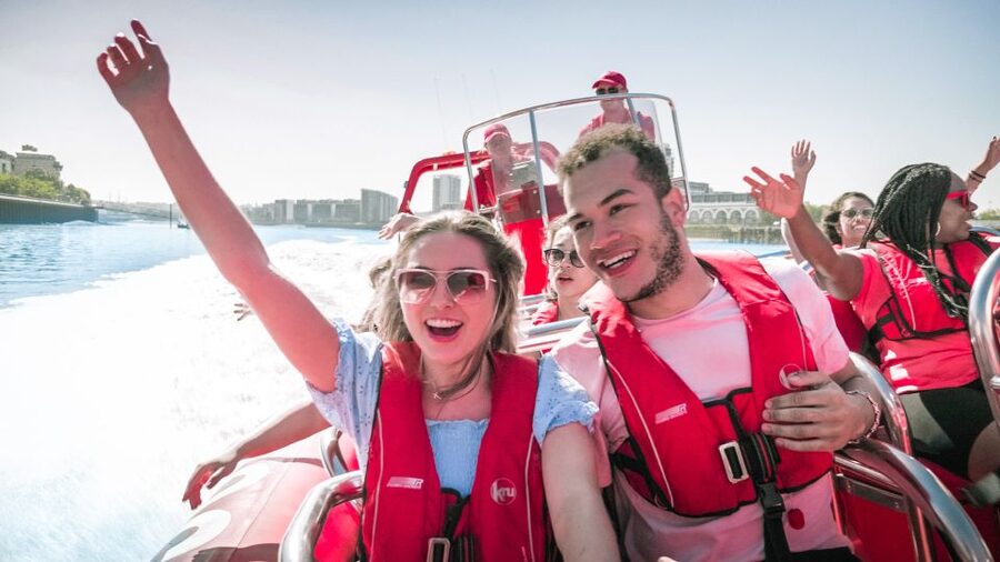 London: River Thames Speed Boat Tour - St Paul’s, Shakespeare, and the City skyline