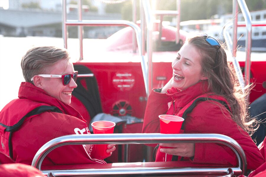 London: River Thames Sunset Speedboat Experience with Drink - Starting beneath the London Eye