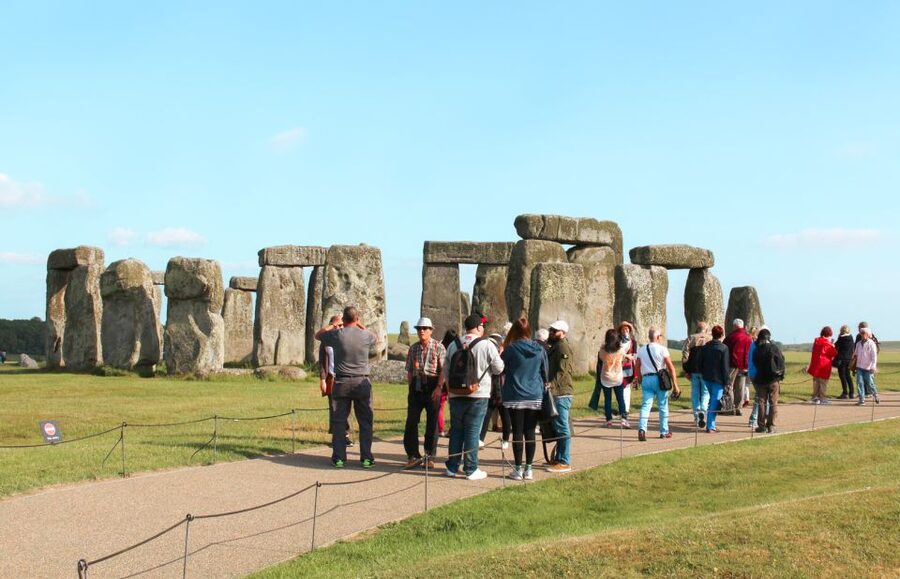 London: Stonehenge, Windsor, and Bath Day Trip by Bus - Windsor Castle and the streets around it