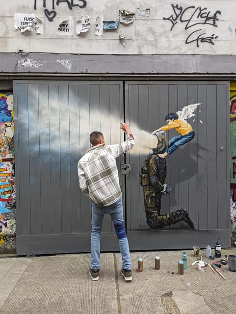 London: Street Art and Graffiti Guided Walking Tour - Starting under the White Goat at Spitalfields