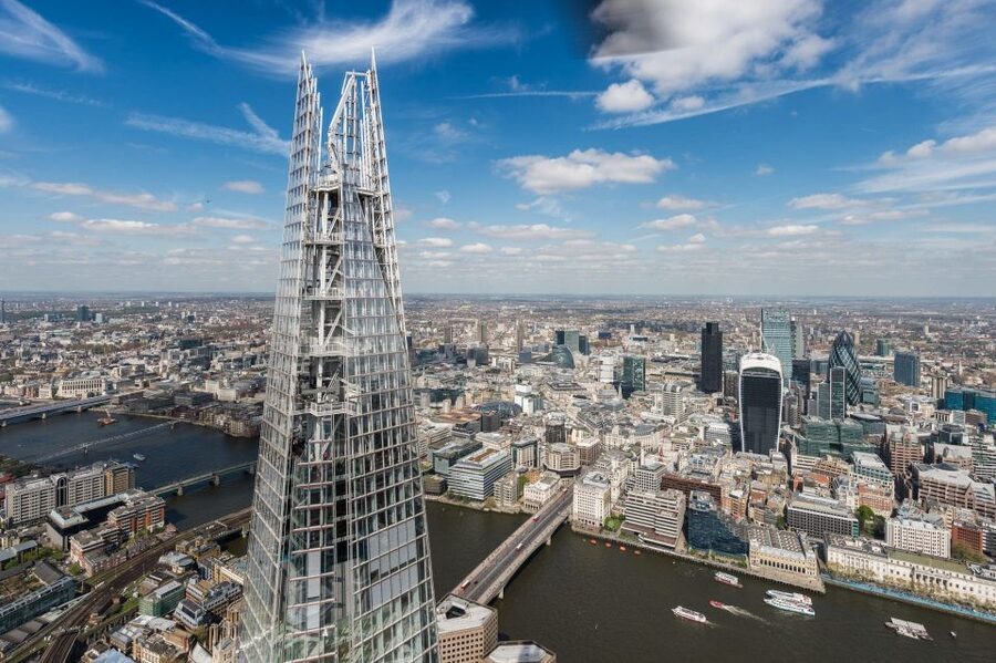 London: The Shard Entry Ticket with Champagne - The open-air Level 72 experience