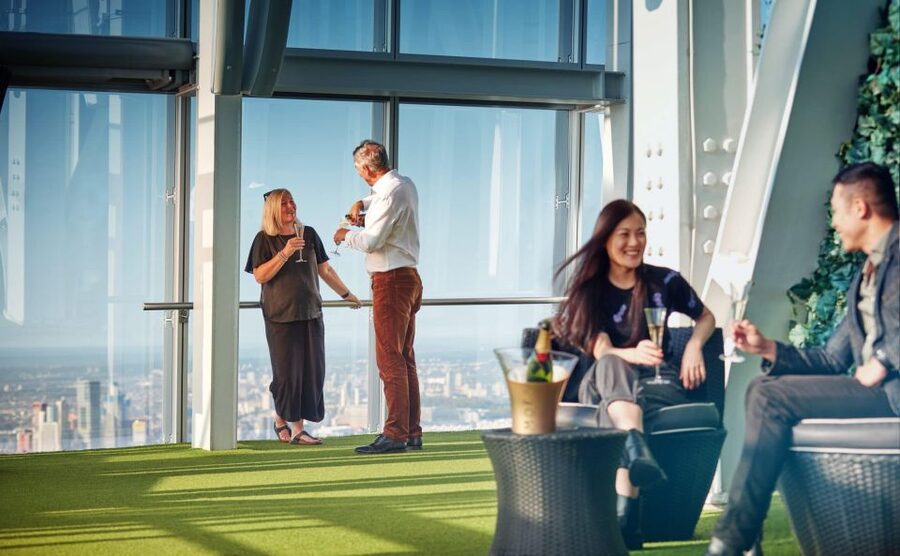London: The Shard Entry Ticket with Champagne - What the view helps you understand
