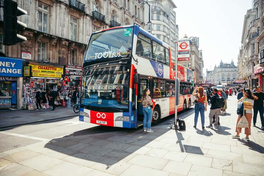 London: Tootbus Hop-on Hop-off with optional River Cruise - Seeing London from the upper deck