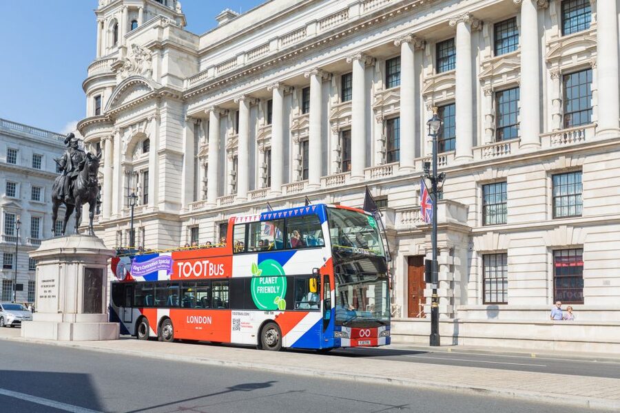 London: Tootbus Hop-on Hop-off with optional River Cruise - Westminster to Tower Pier by boat